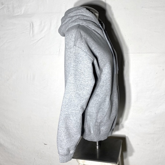 Vintage Gildan Light Grey EPS Edmonton Police Services Hoodie S - Picture 6 of 13